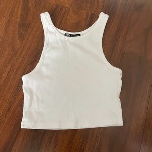 Zara High Neck Tank